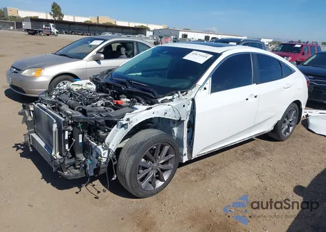 2020 Honda Civic Ex from USA, damaged, VIN 19XFC1F31LE219621